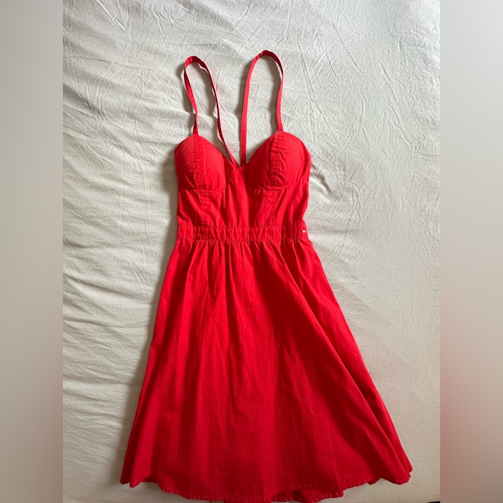Guess red dress